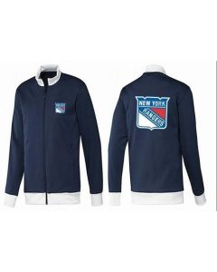 NHL New York Rangers Zip Jackets Dark Blue
