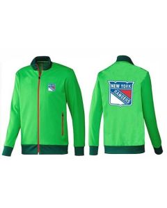 NHL New York Rangers Zip Jackets Green