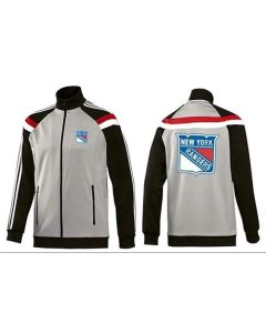 NHL New York Rangers Zip Jackets Grey
