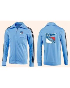 NHL New York Rangers Zip Jackets Light Blue