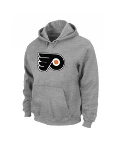 NHL Philadelphia Flyers Big & Tall Logo Pullover Hoodie Grey