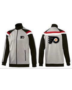 NHL Philadelphia Flyers Zip Jackets Grey