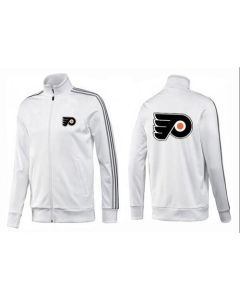 NHL Philadelphia Flyers Zip Jackets White-1