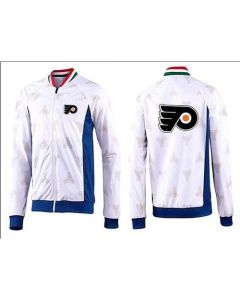 NHL Philadelphia Flyers Zip Jackets White-2