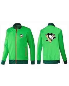 NHL Pittsburgh Penguins Zip Jackets Green-1