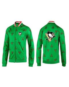 NHL Pittsburgh Penguins Zip Jackets Green-2
