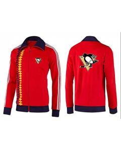 NHL Pittsburgh Penguins Zip Jackets Orange