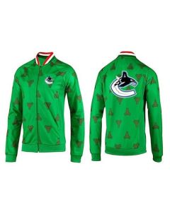 NHL Vancouver Canucks Zip Jackets Green-2