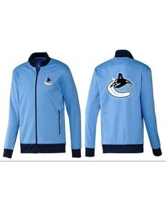 NHL Vancouver Canucks Zip Jackets Light Blue