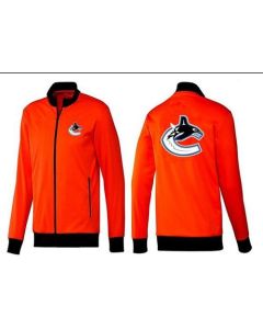 NHL Vancouver Canucks Zip Jackets Orange