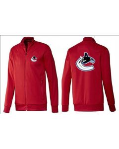 NHL Vancouver Canucks Zip Jackets Red