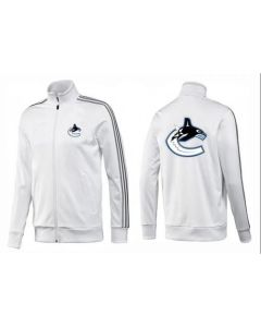 NHL Vancouver Canucks Zip Jackets White-2