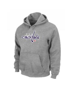 NHL Washington Capitals Big & Tall Logo Pullover Hoodie Grey