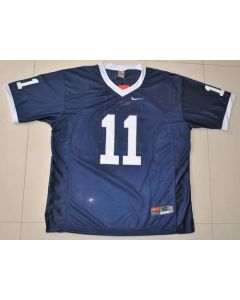 Nittany Lions #11 Navy Blue Stitched NCAA Jersey