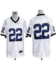 Nittany Lions #22 White Stitched NCAA Jersey