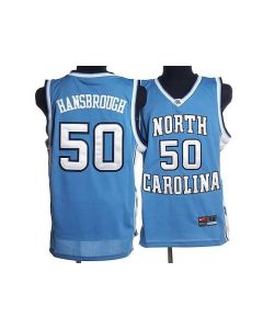 North Carolina #50 Tyler Hansbrough Blue Stitched NCAA Jersey