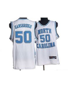 North Carolina #50 Tyler Hansbrough White Stitched NCAA Jersey