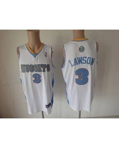 Nuggets #3 Ty Lawson White Revolution 30 Stitched NBA Jersey