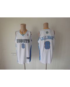 Nuggets #8 Danilo Gallinari White Revolution 30 Stitched NBA Jersey