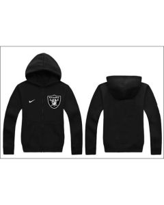 Oakland Raiders Authentic Logo Hoodie Black