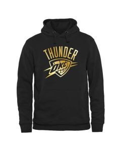 Oklahoma City Thunder Gold Collection Pullover Hoodie Black