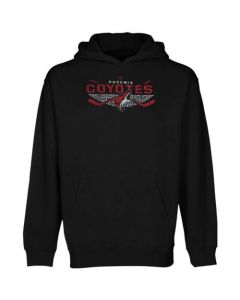 Old Time Hockey Arizona Coyotes Osaka Pullover Hoodie Black