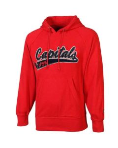 Old Time Hockey Washington Capitals Hudson Pullover Hoodie Red