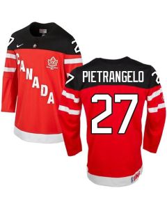Olympic CA. #27 Alex Pietrangelo Red 100th Anniversary Stitched NHL Jersey