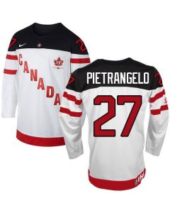 Olympic CA. #27 Alex Pietrangelo White 100th Anniversary Stitched NHL Jersey