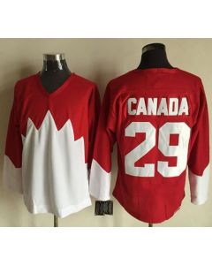 Olympic CA. #29 Canada Red/White 1972 Commemorative CCM Stitched NHL Jersey