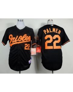 Orioles #22 Jim Palmer Black Cool Base Stitched MLB Jersey