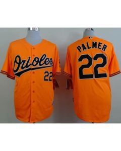 Orioles #22 Jim Palmer Orange Cool Base Stitched MLB Jersey
