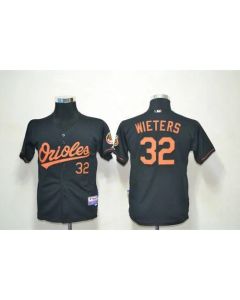Orioles #32 Matt Wieters Black Cool Base Stitched Youth MLB Jersey