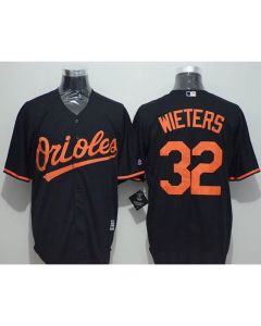 Orioles #32 Matt Wieters Black New Cool Base Stitched MLB Jersey