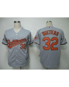 Orioles #32 Matt Wieters Grey Cool Base Stitched Youth MLB Jersey