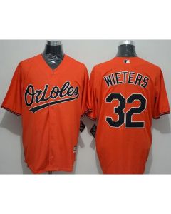 Orioles #32 Matt Wieters Orange New Cool Base Stitched MLB Jersey