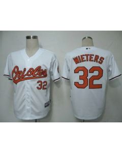 Orioles #32 Matt Wieters White Cool Base Stitched Youth MLB Jersey
