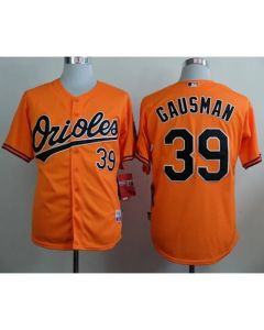 Orioles #39 Kevin Gausman Orange Cool Base Stitched MLB Jersey