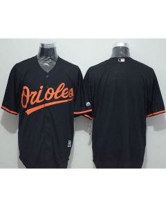 Orioles Blank Black New Cool Base Stitched MLB Jersey