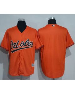 Orioles Blank Orange New Cool Base Stitched MLB Jersey