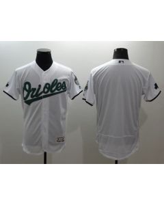 Orioles Blank White Celtic Flexbase Authentic Collection Stitched MLB Jersey
