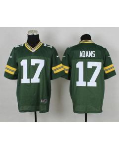 Packers #17 Davante Adams Green Team Color Men's Stitched NFL Elite Jersey