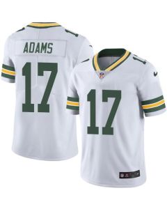 Packers #17 Davante Adams White Youth Stitched NFL Limited Rush Jersey
