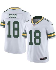 Packers #18 Randall Cobb White Youth Stitched NFL Limited Rush Jersey
