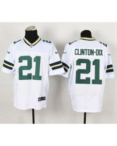 Packers #21 Ha Ha Clinton-Dix White Men's Stitched NFL Elite Jersey