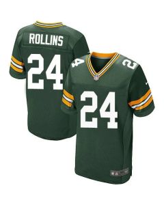 Packers #24 Quinten Rollins Green Team Color Men's Stitched NFL Elite Jersey