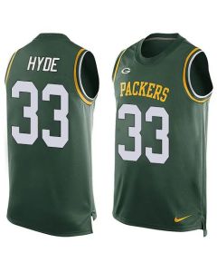 Packers #33 Micah Hyde Green Team Color Men's Stitched NFL Limited Tank Top Jersey