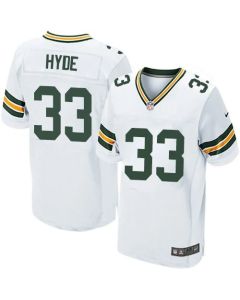 Packers #33 Micah Hyde White Men's Stitched NFL Elite Jersey