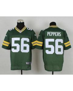 Packers #56 Julius Peppers Green Team Color Men's Stitched NFL Elite Jersey