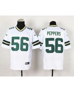 Packers #56 Julius Peppers White Men's Stitched NFL Elite Jersey